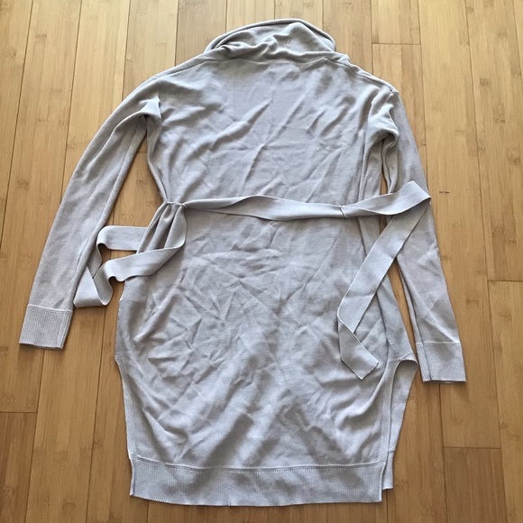 Aritzia Wilfred Torcy Belted Duster Cardigan Sweater - Picture 7 of 7